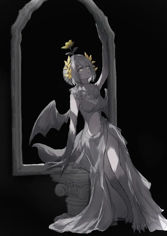 Aella, The Gargoyle Monster Girl [MGE]