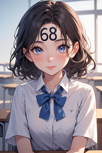 Forehead numbers