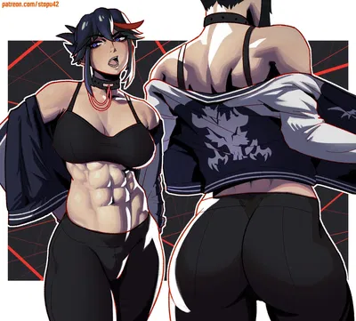 Ryuko | Your girlfriends jealous emotionless best friend 