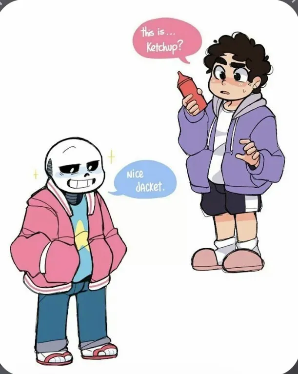 Sans AUs x Steven Universe Crossover 