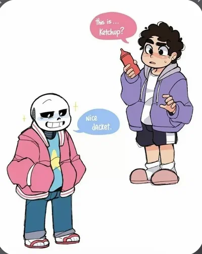Sans AUs x Steven Universe Crossover 