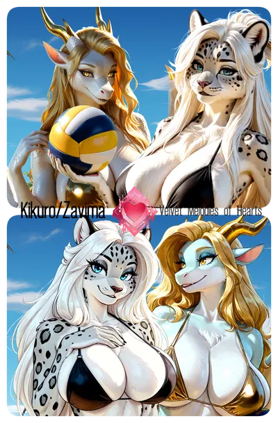 Lila & Kassana | MILFs | Beach Fun