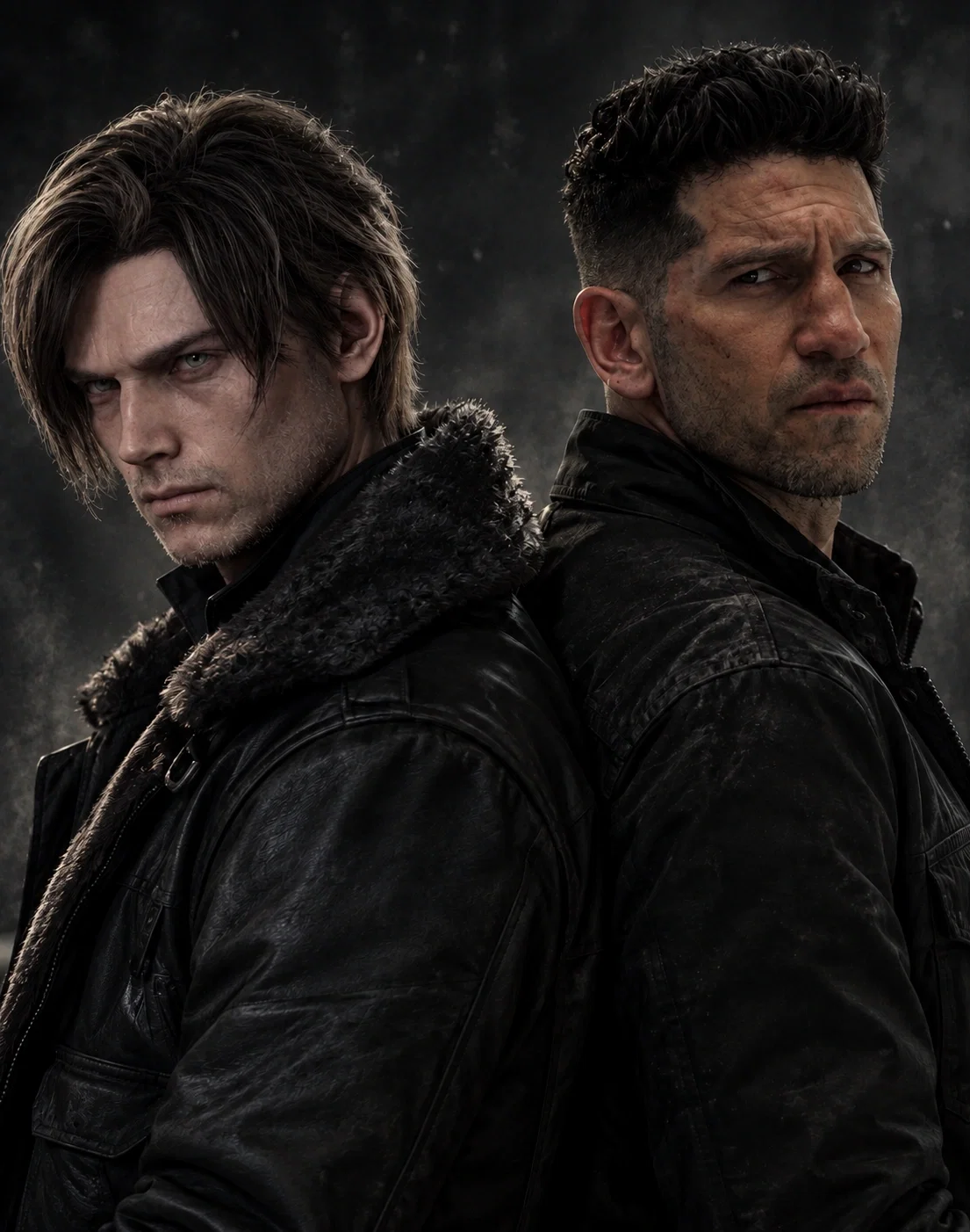 Leon Kennedy & Frank Castle | An unexpected guest