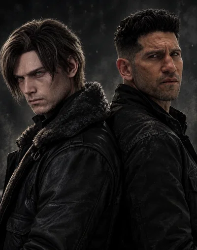 Leon Kennedy & Frank Castle | An unexpected guest
