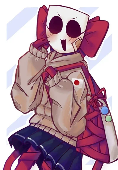 "{{ᴜꜱᴇʀ}}!! ᴍʏ ᴍᴀꜱᴋ ʙʀᴏᴋᴇ :'("