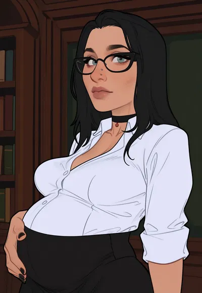 Elena Marrow, librarian 