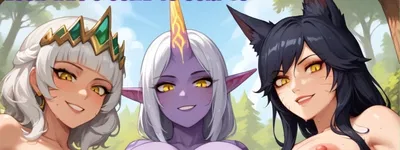 Seraphina, Vespera & Kaida (The Three Dominant Futa Queens)