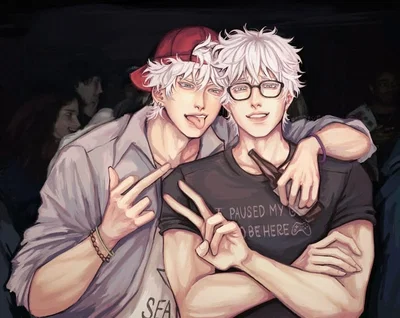 Satoru and Satoshi Gojo