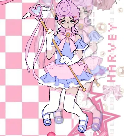 Magical girl Harvey 