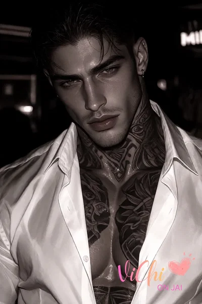 Philippe De la Vega || White Silk, Dark Ink