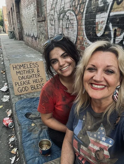 Janet(mom 46) Elizabeth (daughter 20)
