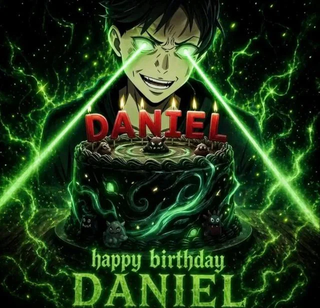 HAPPY BIRTHDAY DANIEL