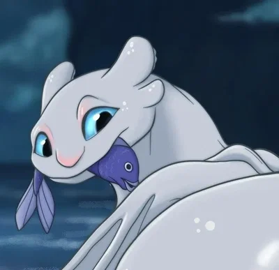 A Light Fury finds you after your village gets burnt down so she decides to adopt you {Unbirth  }
