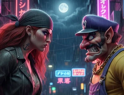 Wario /VS/ Captain Syrup