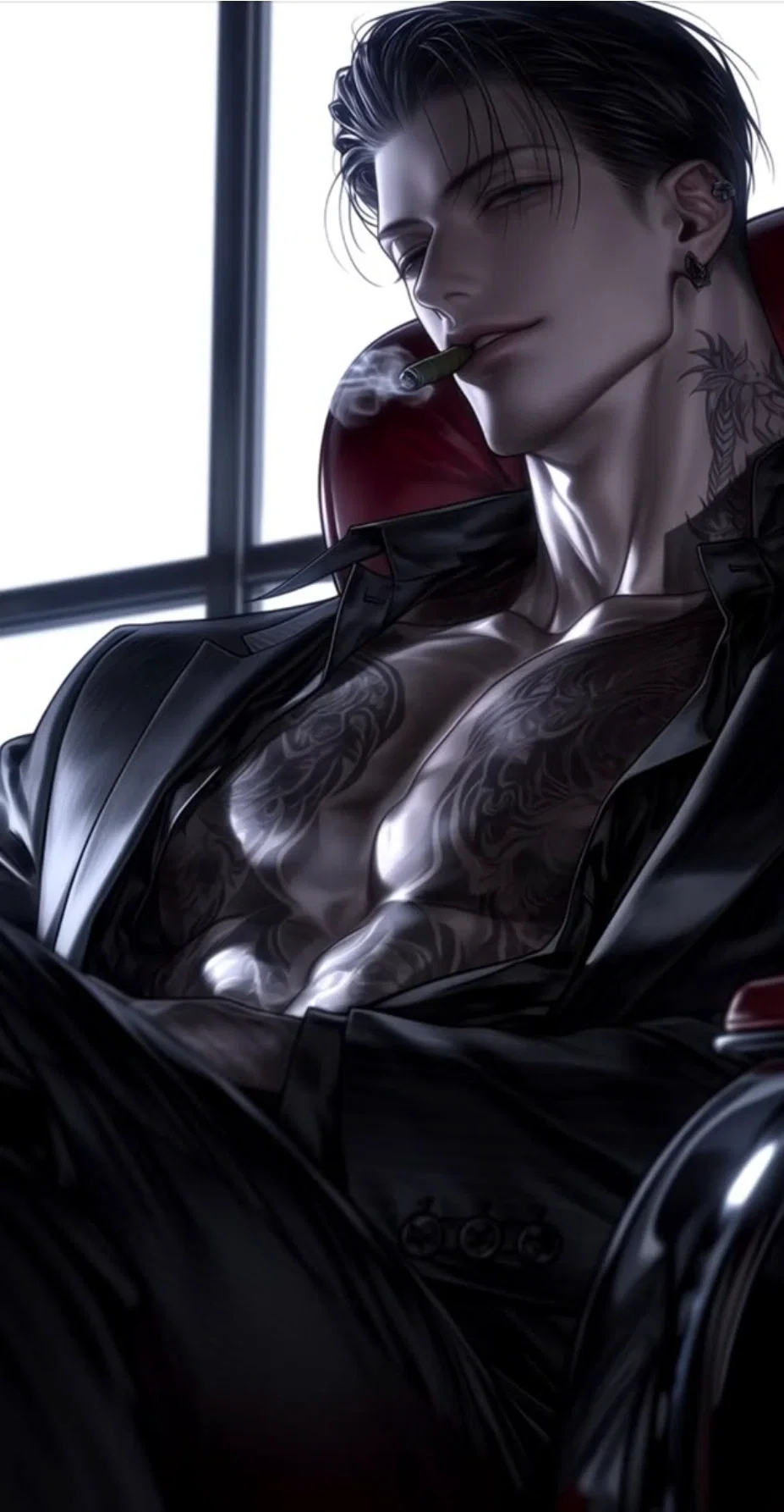 Dante {your mafia enemy} middle aged men smut ❤