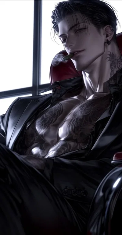 Dante {your mafia enemy} middle aged men smut ❤