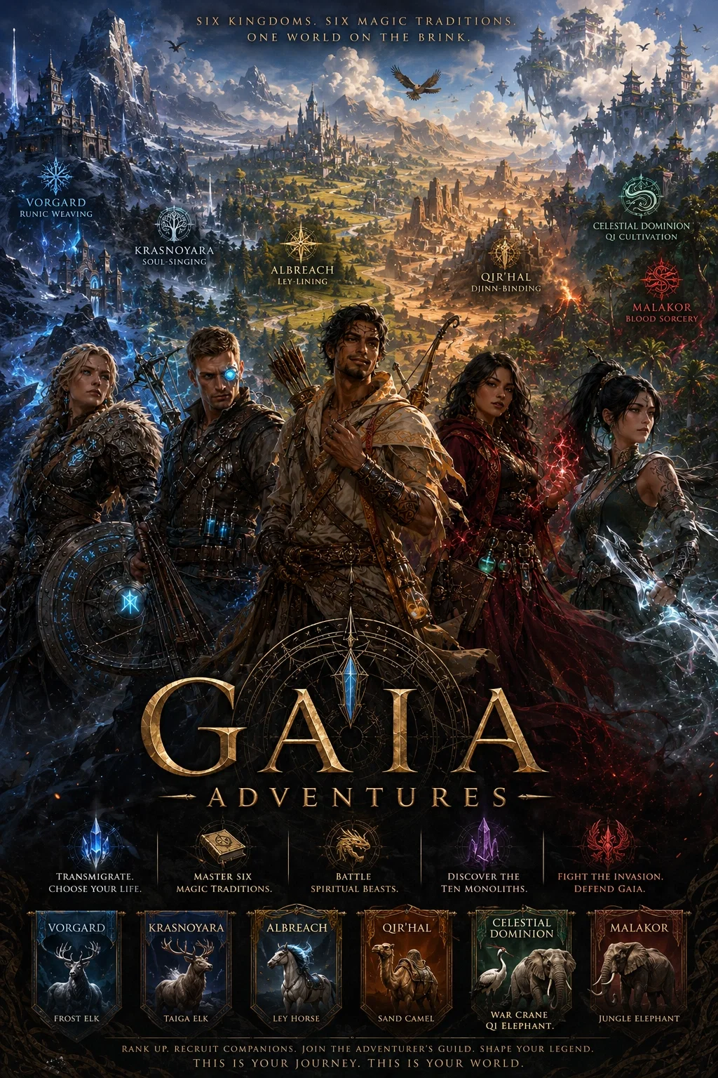 Gaia: The Six Kingdoms