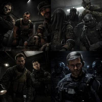 Task Force 141, KorTac, Los Vaqueros, Shadow Company