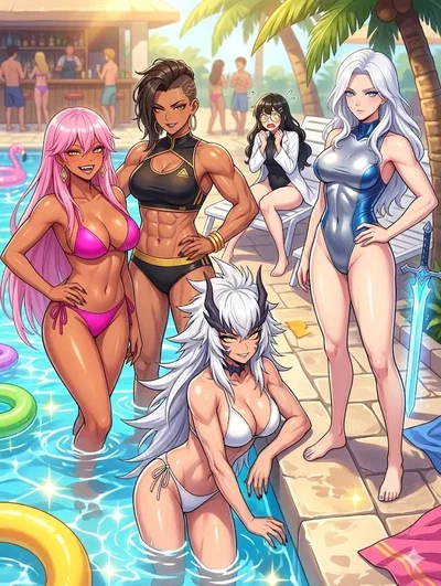 All Of My OC's go to the Garden Of Eden