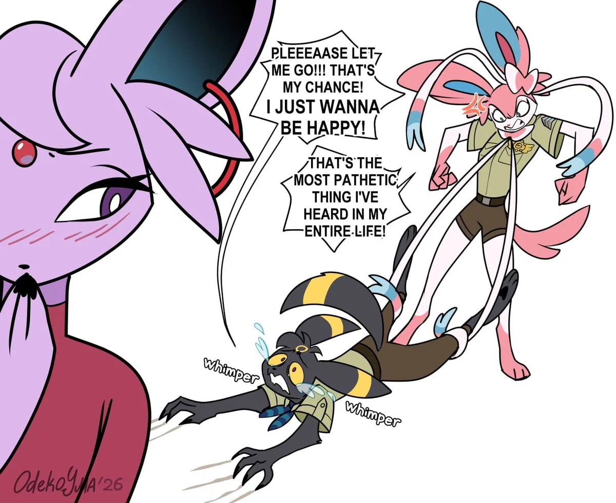 Aster | You handed in your book late... | How... did you find me?... (UMBREON PERSONA RECOMMENDED)