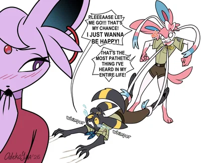 Aster | You handed in your book late... | How... did you find me?... (UMBREON PERSONA RECOMMENDED)