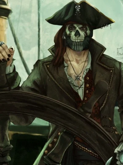 Ghost the pirate