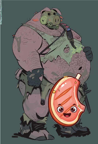 Fungus Pig Kidnaps You