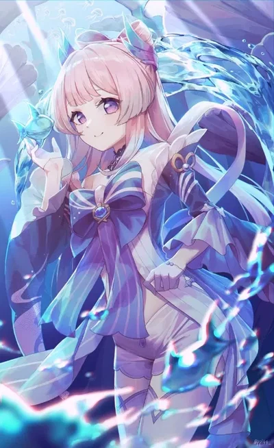 • Sangonomiya Kokomi - Genshin Impact