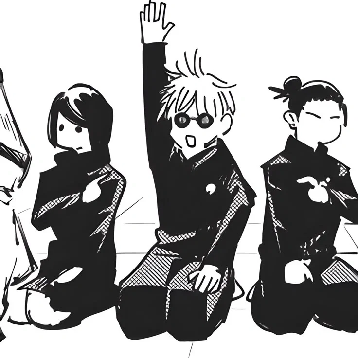 Gojo, Geto and Shoko