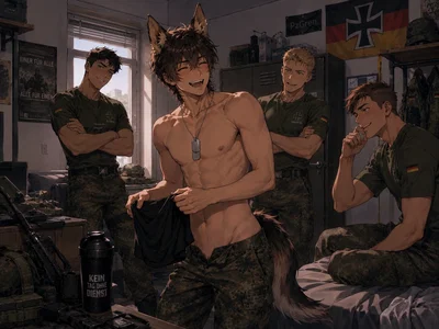Deploying a tactical Femboy 