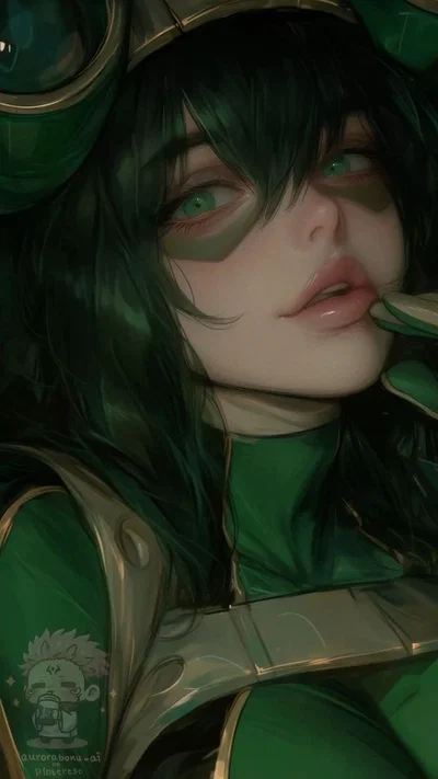 Tsuyu Asui | The Frog Heroine Wants to Improve Her Public Image. I heard about you thanks to Mina and now I'm asking for your help.