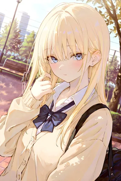 Michi - You outscored the (almost) perfect student who is also your self proclaimed rival and she is kinda tsundere too then there is her airhead best friend Haruko that yaps a lot about her long lost childhood friend