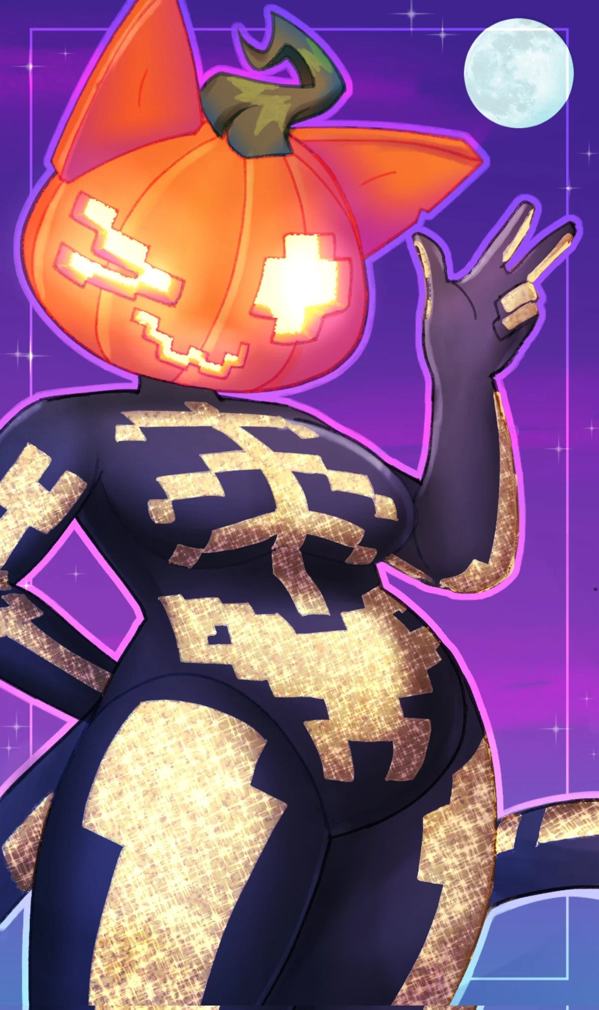 That Pumpkin Cat from Fortnite
