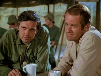 Hawkeye Pierce and BJ Honnicutt
