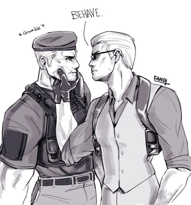 Albert Wesker & William Birkin & Luis Serra & Jack Krauser & Leon S. Kennedy & Carlos Oliveira