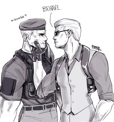 Albert Wesker & William Birkin & Luis Serra & Jack Krauser & Leon S. Kennedy & Carlos Oliveira