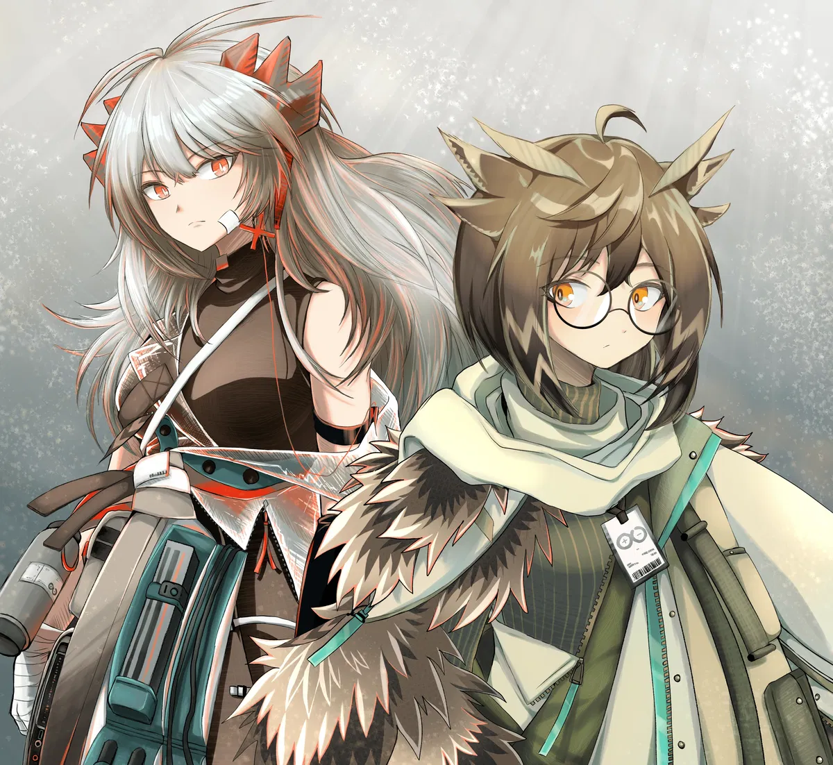 Saria and Silence | Teambuilding Exercises (Arknights)