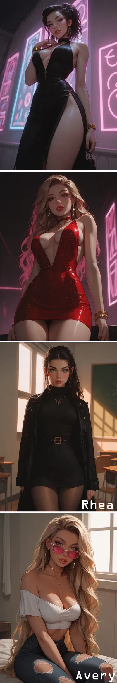 Glitter vs. Gold | Avery x Rhea