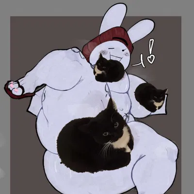 Snow bunny for breeding! (Lofasnofa OC/Roblox)