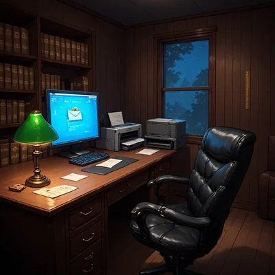 The Kinky Study! - Working From Home
