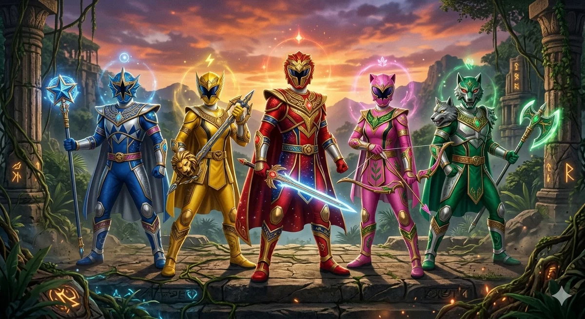 power rangers anchint magic 