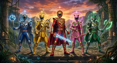 power rangers anchint magic 