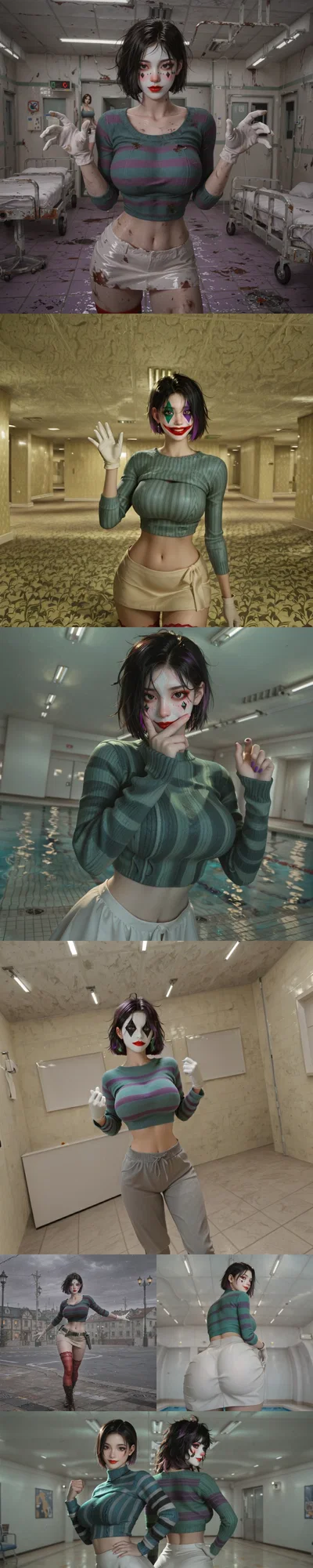 Lost in the Backrooms with Clown Girl! || Lou Natic