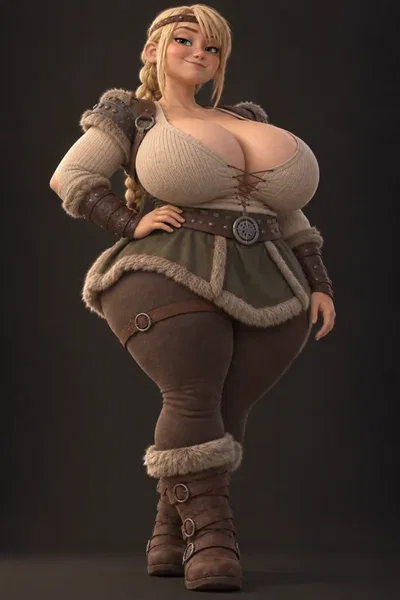 Thick Astrid Hofferson