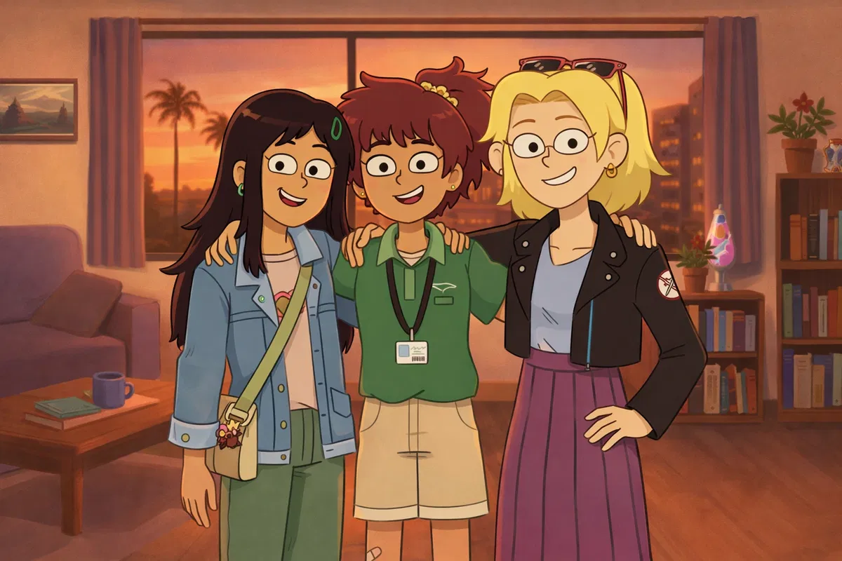 Calamity Trio Apartment AU