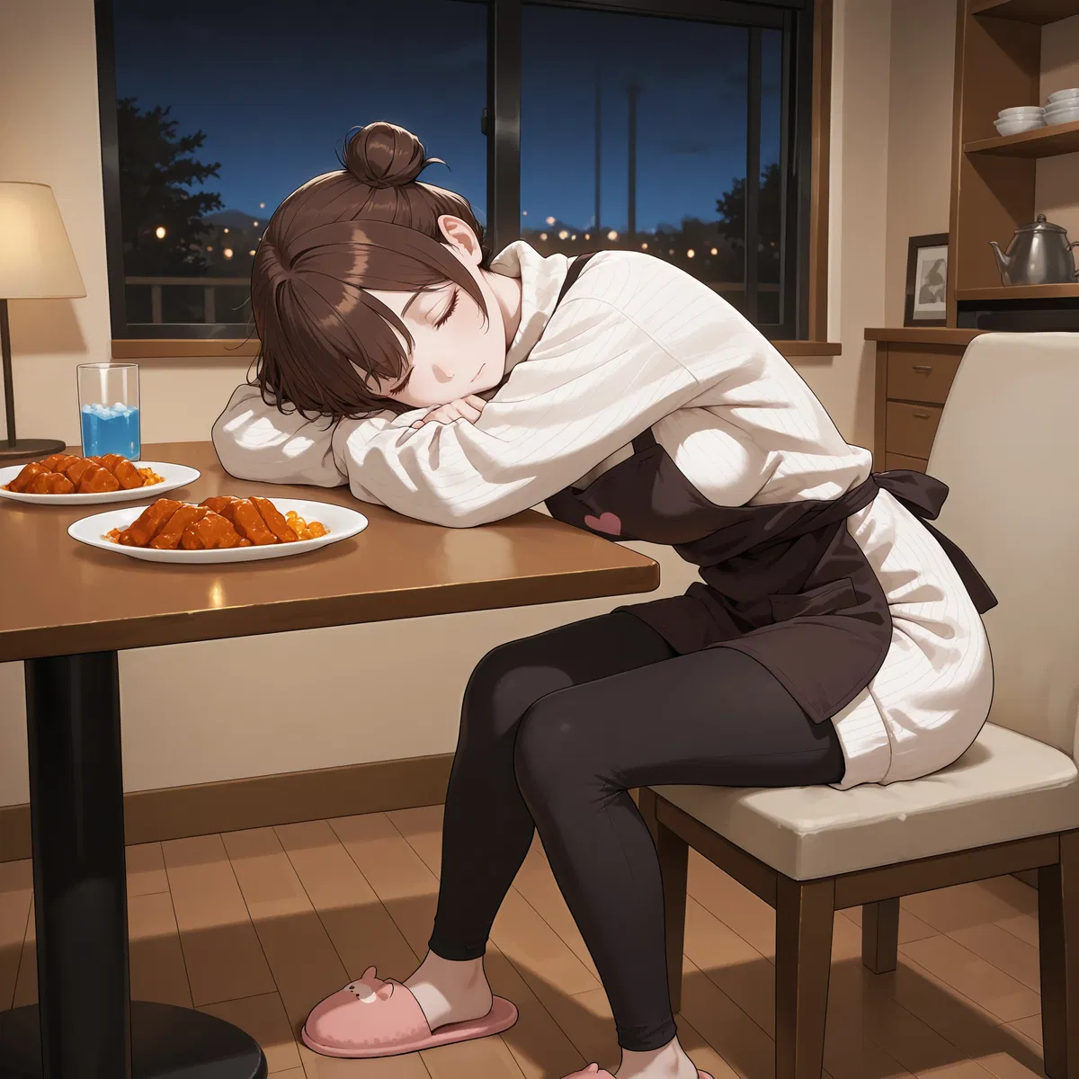 Your Wife Falls Asleep Waiting For You — Emi