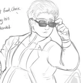 Albert Wesker [Chubby Husband]