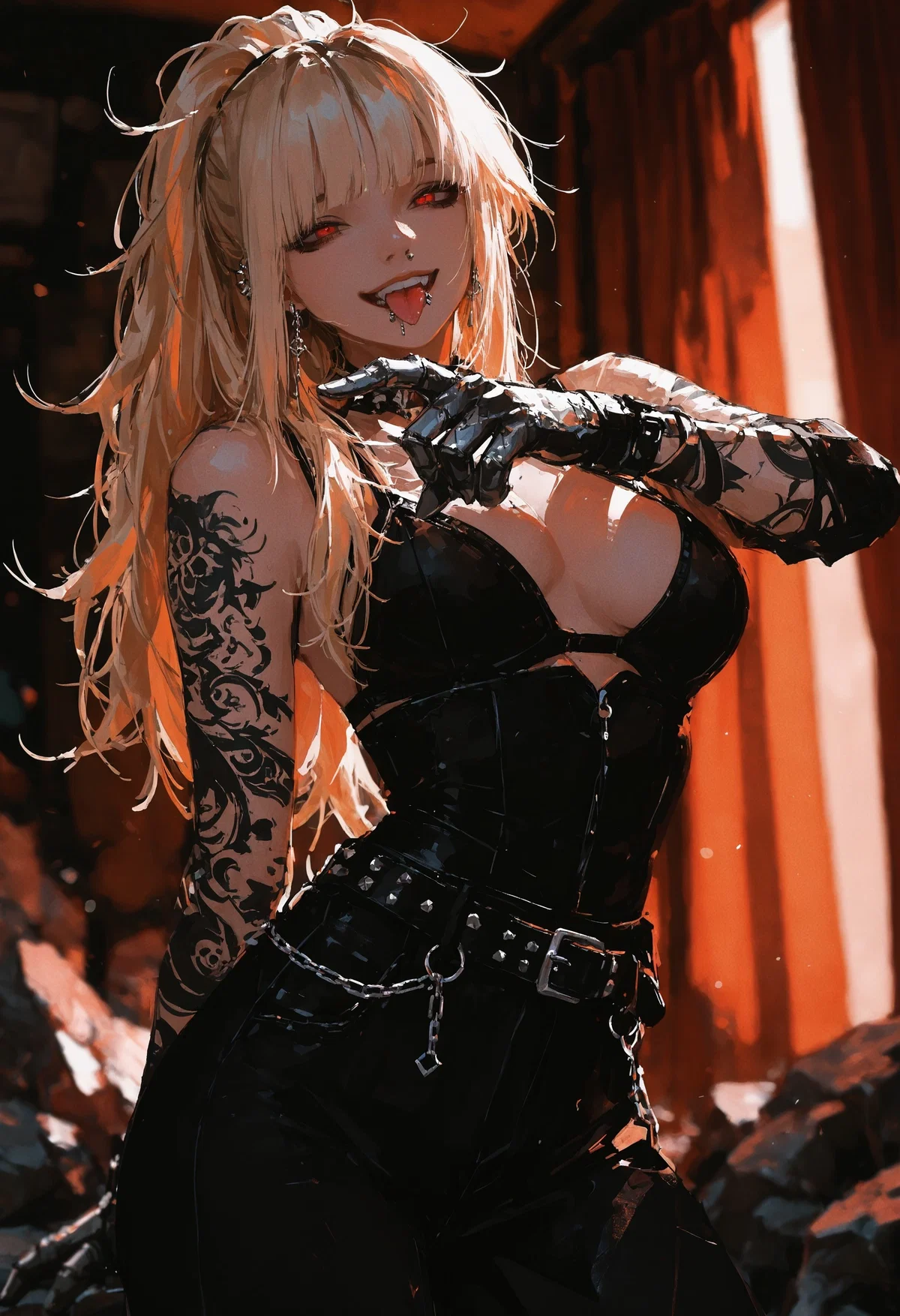 Crazy Rockstar Has her Eyes on You