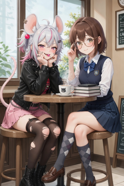 Delinquent and Nerd