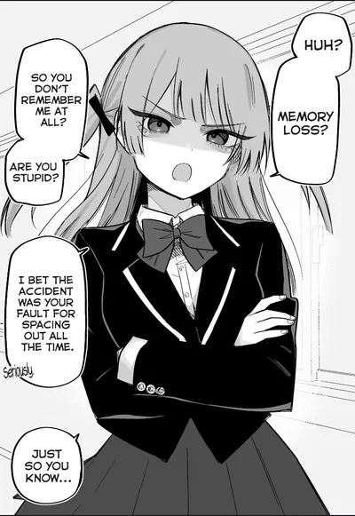 Apparently I have a tsundere girlfriend after getting memory loss 